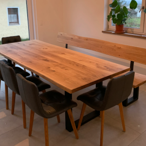 Baumtisch Wildeiche