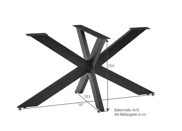 Finelinespinne Schwarz Maße
