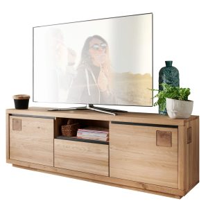 TV-Board "Blackline" 170 Eiche Massiv